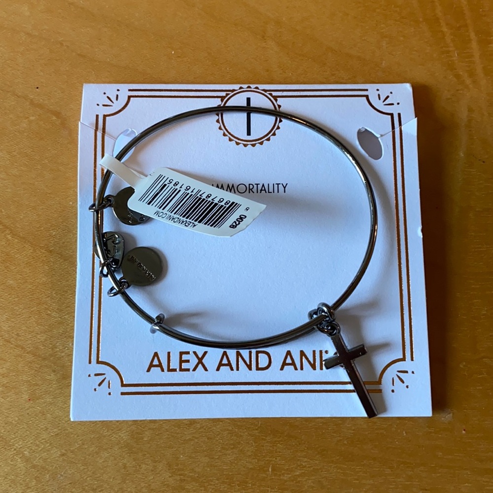alex and ani cross bracelet